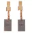 Bronze brushes 3x7x13 mm (7x3x13 mm)