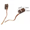   Bronzkefe 4x5x10 mm  (5x4x10 mm) DC12-24V motorokhoz, autó ventillátor, ablakemelő