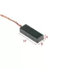 Bronzkefe  4x6x17 mm, (6x4x17 mm)