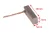 Bronze brushes 5x7x19 mm (Bronze brushes 7x5x19 mm)