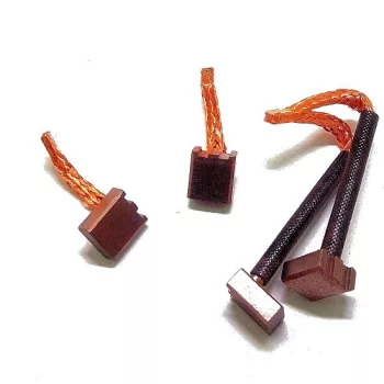   Bronze brushes kit  (4pcs), for car starter motors size: 5x10x12mm (10x5x12mm) Kia, Hyundai, Chevrolet