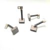   Bronze brushes kit  (4pcs), for agricultural tractor starter motors, size: 7x19x17mm (19x7x17mm)