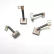 Bronze brushes kit  (4pcs), for agricultural tractor starter motors, size: 7x19x17mm (19x7x17mm)