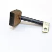 Bronzkefe, mezőgazdasági traktor indítómotorokhoz 12V, méret: 7x19x17mm (19x7x17mm)