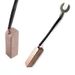 Bronzkefe 8x10x40 mm (10x8x40mm); Magas, 80% réztartalmú kefe, generátorokhoz ajánlott