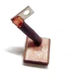Bronze brushes kit  (4pcs), for agricultural tractor starter motors, size: 8x19x18mm (19x8x18mm)