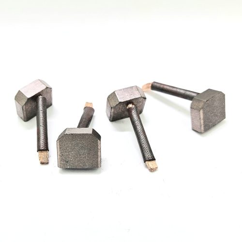 Bronze brushes kit  (4pcs), for agricultural tractor starter motors, size: 8x20x18mm (20x8x18mm)