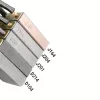 Bronze brushes 8x20x30xmm (20x8x30 mm) D104 (eg: forklift)