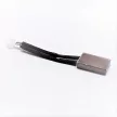 Bronze brushes 8x20x40xmm (20x8x40 mm) J201 (eg: forklift)