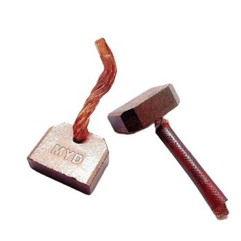   Set bronz četkica (2 komada), za pokretačke motore automobila veličina: 8x24x18mm (24x8x18mm) za pokretačke motore serije 6 cilindara 2751 276A 277 273 251