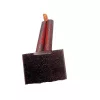   Bronze brushes kit  (4pcs), for agricultural tractor starter motors, size: 8x25x18mm (25x8x18mm)