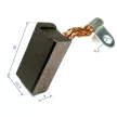 Bronze brushes kit  (4pcs), for agricultural tractor starter motors, size: 7x18x17mm (18x7x17mm)