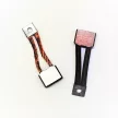 Bronze brushes, for car starter motors 9x19x14 mm (Bronze brushes 19x9x14 mm)