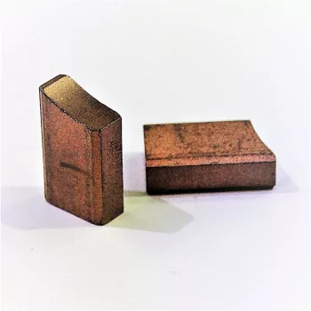 Bronze brushes for slip ring J204 6x12x20mm