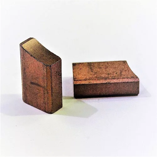 Bronze brushes for slip ring J204 6x12x20mm