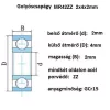 bearing 2X4X2 MR42ZZ, 2Z 