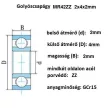 bearing 2X4X2 MR42ZZ, 2Z 