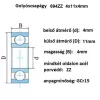 bearing 4x11x4 694ZZ, 2Z 