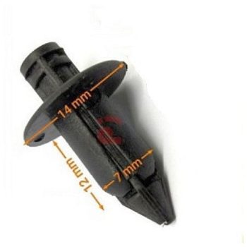   Clips de fixare din plastic cu manșon de tensionare, capac, protecție CYT0101 (7mm)