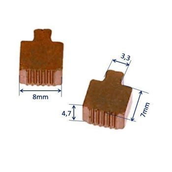   AKKUS CSAVAROZÓ FÚRÓGÉP MINI SZÉNKEFE UNIVERZÁLIS, méret- kompatibilitás: 855 875 895 univerzális
