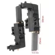 washing machine carbon brush 5x13,5x40 mm (13,5x5x40 mm), size- compatibility: egyes AEG, Zanussi, Elektrolux, Whirlpool, Candy, Ariston, Indesit carbon brush for washing machine motor L94Mf7; 