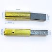 Perie de carbon pentru aspirator, sistem de aspirație, cu carcasă din cupru, dimensiune: 6,3x11x30mm (11x6,3x30mm)