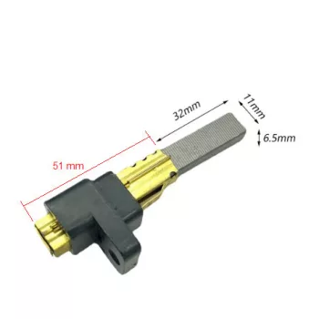    Porszívó szénkefe 6,5X11X32mm (11x6,5x32 mm) LG porszívó 