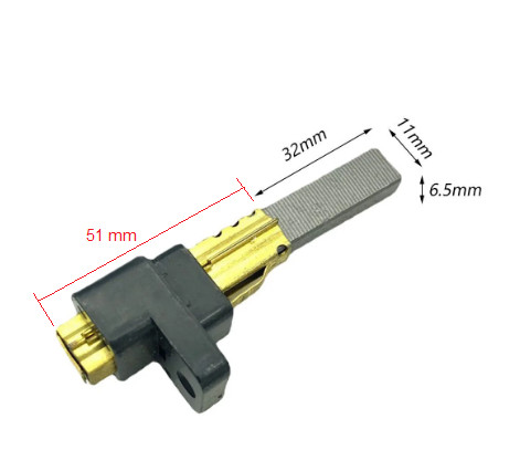 Ugljeni četkica za usisivač 6,5X11X32mm (11x6,5x32 mm) za LG usisivače