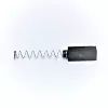   carbon brush 4x4,5x12mm (carbon brush 4,5x4x12mm); (sewing machine, carbon brush)