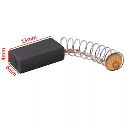 carbon brush 4x6x13 mm, (6x4x13 mm)