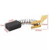   carbon brush 6,5x11x17 mm , (11x6,5x17 mm), size- compatibility: 255 Aluminium sawing machine, cutting machine