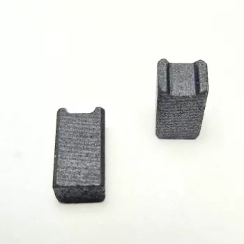   Szénkefe 6x7x12,5mm (7x6x12,5mm) Black&decker KR504 , KR750 fúrógép szénkefe