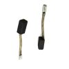   Perie de carbon 6,5x7,5x14 mm (7,5x6,5x14 mm), compatibilitate dimensiune: HITACHI Hikoki G10SR G12SN G12SQ G12SR3 G13SN G13SQ G13SR3 G10SN G10SR3 CJ110V 999005 999091 999075 999046
