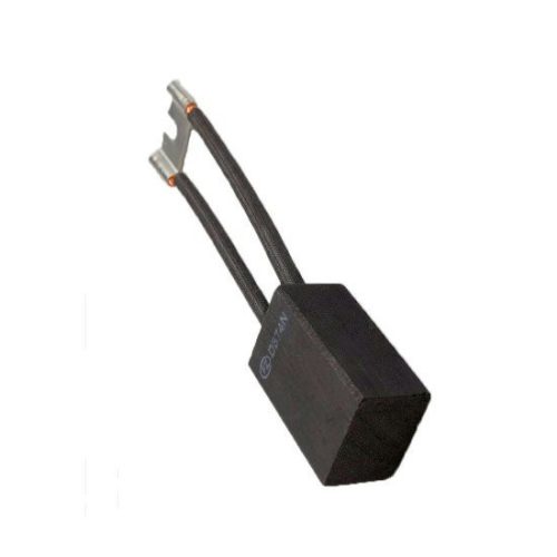 high wear resistance Two-wire carbon brush D374N 12,5x25x40 mm (25x12,5x40mm) (eg: forklift)
