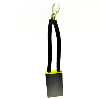   high wear resistance Two-wire carbon brush D374N 16x32x50 mm (32x16x50mm) (eg: forklift)