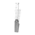 carbon brush 5x8x25 mm, (8x5x25 mm), size- compatibility: BOSCH (1607014116) 1-607-014-116; GWS500, GWS650, GWS7-115, GWS7-125, GWS9-125C, GWS9-125CE, GWS9-125CM, GWS9-125CS, GWS9-150C, PWS500, PWS5-115, PWS550, PWS600, PWS6-100, PWS6-115, PWS6