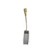carbon brush 6x8x16,5 mm, (8x6x16,5 mm)