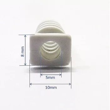 Cable breakguard, anti-shatterproof 5mm white color