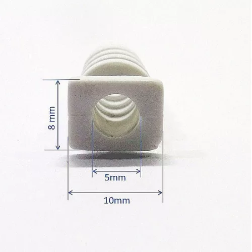 Cable breakguard, anti-shatterproof 5mm white color