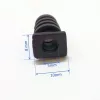 Cable breakguard, anti-shatterproof 5mm black color