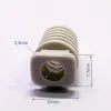 Cable breakguard, anti-shatterproof 5,3mm white color