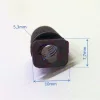 Cable breakguard, anti-shatterproof 5,3mm black color