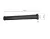 Cable breakguard, anti-shatterproof rubber 9mm