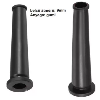 Cable breakguard, anti-shatterproof rubber 9mm