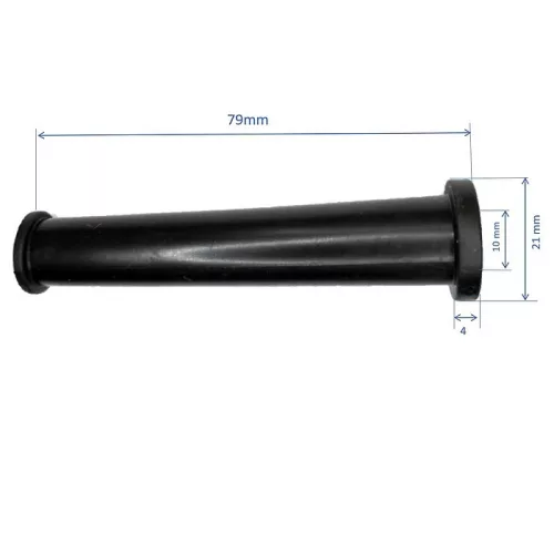 Cable breakguard, anti-shatterproof rubber 9mm