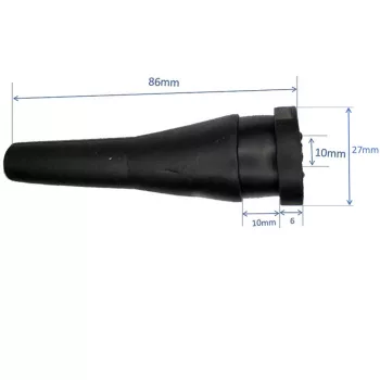 Cable breakguard, anti-shatterproof rubber 9mm