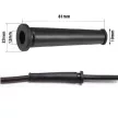 Cable breakguard, anti-shatterproof rubber 12mm