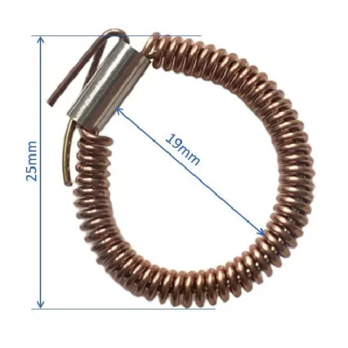 Stator winding end fixing tension springó 19mm, (compatible with: several types of Makita)