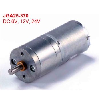   Metalni motor sa zupčanikom 24V DC JGA25-370, veliki obrtni moment, 10 obrtaja/min