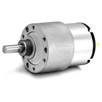   Fém hajtóműves 12V DC egyenáramú motor JGB37-520, nagy nyomaték, 200 ford/perc